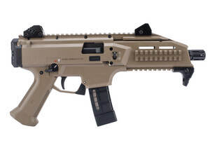CZ USA Scorpion EVO 3 S1 pistol with flat dark earth finish
